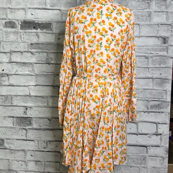 NWT Free People / Intimately Free / Grapefruit Combo Citrus Robe - Picture 2 of 9